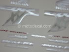 HONDA CBR 1100XX 2002-2004 BLACK DECAL KIT