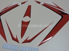 YAMAHA YZF-R1 2007 WHITE DECAL KIT