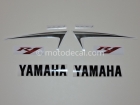 YAMAHA YZF-R1 2009 WHITE DECAL KIT