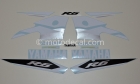 YAMAHA YZF-R6 2003 YELLOW DECAL KIT