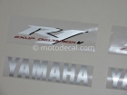 YAMAHA YZF-R1 2008 LAVA RED DECAL KIT
