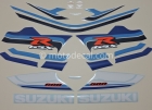 SUZUKI GSX-R 600 2005 BLUE WHITE 20th ANNIVERSARY DECAL KIT