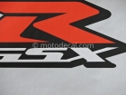 SUZUKI GSX-R 600 2005 RED BLACK DECAL KIT