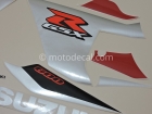 SUZUKI GSX-R 600 2005 RED BLACK DECAL KIT