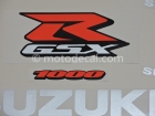 SUZUKI GSX-R 1000 2008 BLUE DECAL KIT