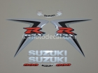 SUZUKI GSX-R 600 2007 RED WHITE DECAL KIT