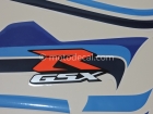 SUZUKI GSX-R 750 2005 BLUE WHITE 20th ANNIVERSARY DECAL KIT