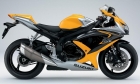 SUZUKI GSX-R 600 2008 YELLOW SILVER DECAL KIT