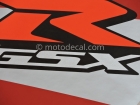 SUZUKI GSX-R 750 2004 BLACK GREY DECAL KIT