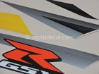 SUZUKI GSX-R 750 2004 YELLOW BLACK DECAL KIT