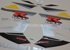 SUZUKI GSX-R 750 2004 YELLOW BLACK DECAL KIT