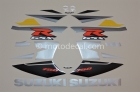 SUZUKI GSX-R 750 2004 YELLOW BLACK DECAL KIT