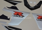 SUZUKI GSX-R 750 2005 BLUE BLACK DECAL KIT