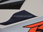 SUZUKI GSX-R 750 2005 BLUE BLACK DECAL KIT