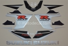 SUZUKI GSX-R 750 2005 BLUE BLACK DECAL KIT