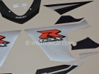 SUZUKI GSX-R 750 2005 BLUE BLACK DECAL KIT
