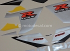 SUZUKI GSX-R 750 2005 YELLOW BLACK DECAL KIT