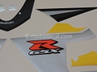 SUZUKI GSX-R 750 2005 YELLOW BLACK DECAL KIT