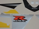 SUZUKI GSX-R 750 2005 YELLOW BLACK DECAL KIT