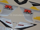 SUZUKI GSX-R 750 2005 YELLOW BLACK DECAL KIT