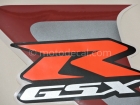 SUZUKI GSX-R 750 2006 RED BLACK DECAL KIT