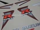 SUZUKI GSX-R 750 2006 RED BLACK DECAL KIT