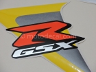 SUZUKI GSX-R 750 2006 YELLOW BLACK DECAL KIT