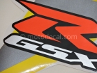 SUZUKI GSX-R 750 2006 YELLOW BLACK DECAL KIT