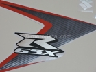 SUZUKI GSX-R 750 2008 ORANGE BLACK DECAL KIT
