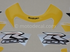 SUZUKI GSX-R 750 2001 YELLOW BLACK DECAL KIT