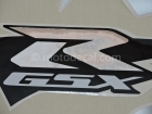 SUZUKI GSX-R 750 2001 RED SILVER DECAL KIT