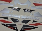 SUZUKI GSX-R 750 2001 RED SILVER DECAL KIT