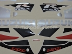 SUZUKI GSX-R 750 2001 RED SILVER DECAL KIT