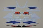 SUZUKI GSX-R 600 2002 BLUE WHITE DECAL KIT