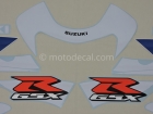 SUZUKI GSX-R 750 2002 BLUE WHITE DECAL KIT