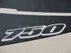 SUZUKI GSX-R 750 2002 RED SILVER DECAL KIT