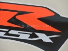 SUZUKI GSX-R 750 2002 RED SILVER DECAL KIT