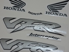HONDA VFR 800 FI INTERCEPTOR 1998-2001 YELLOW DECAL KIT