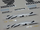 HONDA VFR 800 V-TEC 2003 RED DECAL KIT