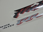 HONDA CBR 929RR 2001 SILVER DECAL KIT