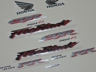HONDA CBR 929RR 2001 SILVER DECAL KIT
