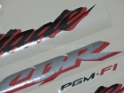 HONDA CBR 929RR 2001 SILVER DECAL KIT