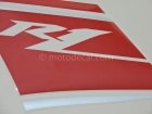 YAMAHA YZF-R1 2008 WHITE DECAL KIT