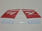 YAMAHA YZF-R1 2008 WHITE DECAL KIT