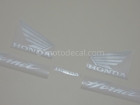 HONDA CB 600F HORNET 2002-2004 BLUE DECAL KIT