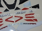 HONDA CBR 929RR 2001 RED BLACK US  DECAL KIT