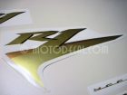YAMAHA YZF-R1 2008 BLACK DECAL KIT