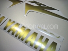 YAMAHA YZF-R1 2008 BLACK DECAL KIT