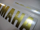YAMAHA YZF-R1 2008 BLACK DECAL KIT