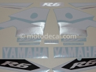 YAMAHA YZF-R6 2003 BLUE DECAL KIT